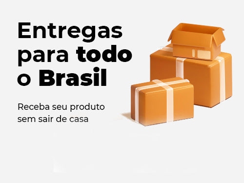 Agora com Entregas para todo o Brasil